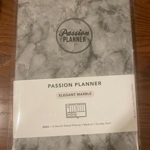 Passion Planner 2022 - Marble edition